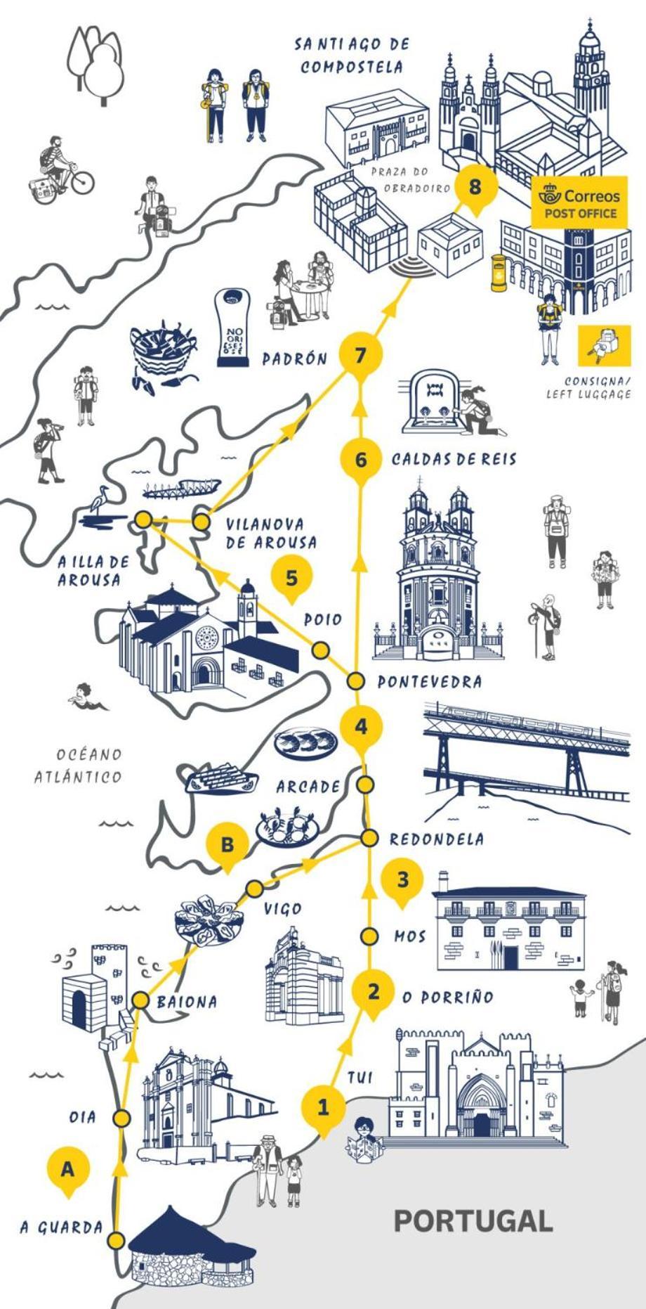 Appartamento Casa Da Regueira Redondela Esterno foto